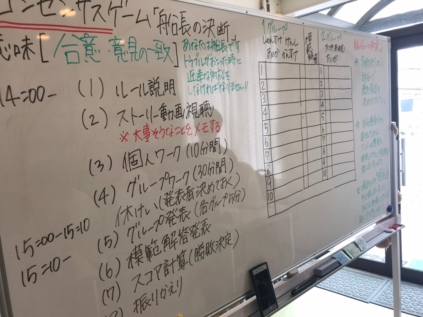 コンセンサスゲーム 海編 放課後等デイサービス 辻義塾 滋賀県草津市の放デイ